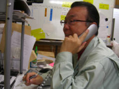 見積もり担当　菊池